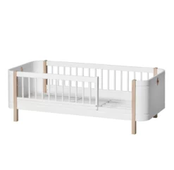 Lit Bébé évolutif 5 En 1 Mini+ Wood - Blanc/Chêne -LES ENFANTS DU DESIGN Soldes 041425 wood mini chene oliver furniture 10 1264x1234