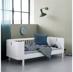Lit Bébé évolutif 5 En 1 Mini+ Wood - Blanc -LES ENFANTS DU DESIGN Soldes 041426 wood mini blanc oliver furniture 12 1264x1234