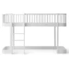 Lit Mezzanine Mi-haut Wood Original - Blanc -LES ENFANTS DU DESIGN Soldes 041427 lit mi haut wood original blanc oliver furniture 1 1264x1234