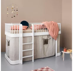Devant -LES ENFANTS DU DESIGN Soldes 041427 lit mi haut wood original blanc oliver furniture 2 1264x1234