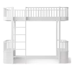 Lit Mezzanine Wood Original - Blanc