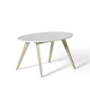Table Enfant PingPong - Blanc/Chêne -LES ENFANTS DU DESIGN Soldes 041610 table enfant wood blanc oliver furniture 1264x1234
