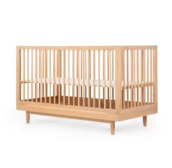 Lit Bébé évolutif Pure - Naturel -LES ENFANTS DU DESIGN Soldes 1 lit bebe pure nobodinoz 3 1264x1234