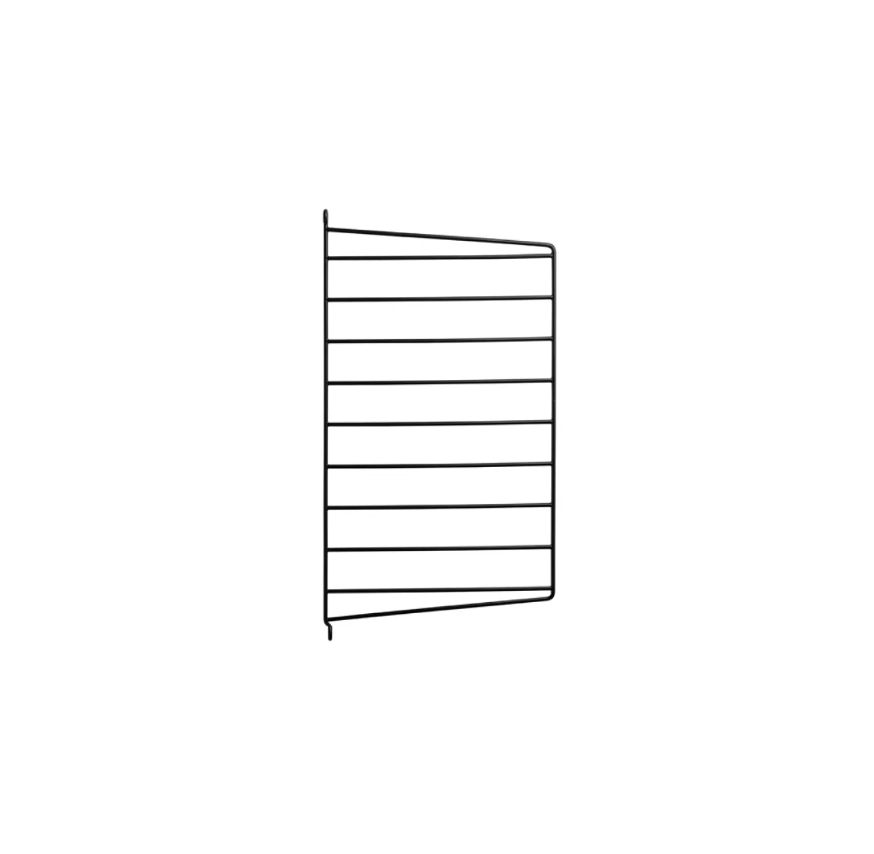 Portant Mural 50 X 30 Cm - Noir 3 Portant Mural 50 X 30 Cm - Noir