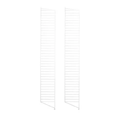 Pack 2 Portants Muraux Au Sol 200 X 30 Cm - Blanc