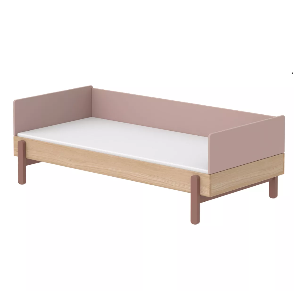 Lit Enfant Canapé Popsicle - Chêne/Cherry 3 Lit Enfant Canapé Popsicle - Chêne/Cherry