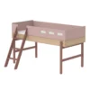 Lit Enfant Mi-hauteur échelle Inclinée Popsicle - Chêne/Cherry -LES ENFANTS DU DESIGN Soldes 80 24302 33 lit mi hauteur echelle cherry popsicle flexa 1 1264x1234