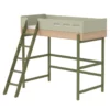 Lit Mezzanine échelle Inclinée Popsicle - Chêne/Kiwi -LES ENFANTS DU DESIGN Soldes 80 24502 31 lit mezzanine echelle kiwi popsicle flexa 1 1264x1234