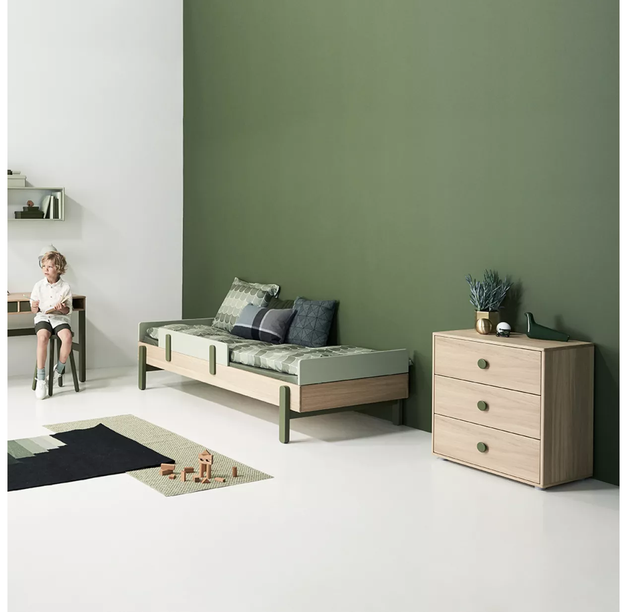 Barrière De Sécurité Pour Lits Simples Popsicle - Kiwi 6 Barrière De Sécurité Pour Lits Simples Popsicle - Kiwi – Image 4