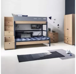 Armoire Haute Popsicle - Chêne/Blueberry -LES ENFANTS DU DESIGN Soldes 81 30504 32 armoire haute blueberry popsicle flexa 4 1264x1234