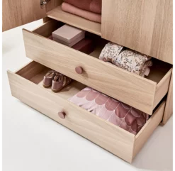 Armoire Haute Popsicle - Chêne/Cherry -LES ENFANTS DU DESIGN Soldes 81 30504 33 armoire haute cherry popsicle flexa 4 1264x1234