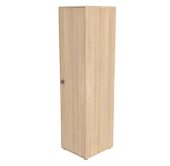 Armoire Haute Simple Popsicle - Chêne/Cherry -LES ENFANTS DU DESIGN Soldes 81 30505 33 armoire haute simple cherry popsicle flexa 1 1264x1234