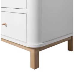 Armoire 2 Portes Wood - Chêne / Blanc -LES ENFANTS DU DESIGN Soldes armoire 2 portes 041351 blanc chene oliver furniture 5 1264x1234