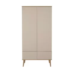 Armoire Flow - Argile / Chêne