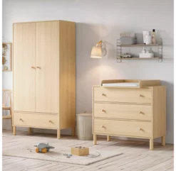 VOX Armoire 2 Portes Tela - Chêne 9 VOX Armoire 2 Portes Tela - Chêne -LES ENFANTS DU DESIGN Soldes armoire 2 portes tela chene vox 4 1264x1234