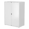 Armoire Basse 2 Portes - Blanc -LES ENFANTS DU DESIGN Soldes armoire 81 25501 40 flexa 1 1264x1234