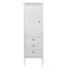 Armoire 1 Porte - Blanc -LES ENFANTS DU DESIGN Soldes armoire gustavienne 1 porte blanc 1 1264x1234