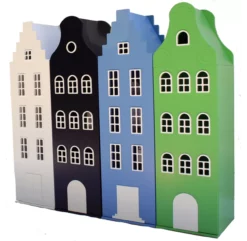 Armoire Maison Amsterdam Cloche - Blanc -LES ENFANTS DU DESIGN Soldes armoire maison amsterdam kast van een huis 5 1264x1234