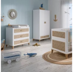 Armoire En Bois Et Cannage Rotin Nami - Blanc 9 Armoire En Bois Et Cannage Rotin Nami - Blanc -LES ENFANTS DU DESIGN Soldes armoire rotin blanc nami theo 4 1264x1234