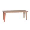 Banc Accolades - Corail -LES ENFANTS DU DESIGN Soldes banc aurora paulette et sacha 1 1264x1234