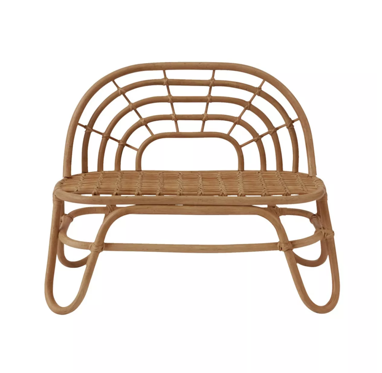 OYOY Banc Enfant En Rotin Rainbow 3 OYOY Banc Enfant En Rotin Rainbow