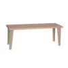 Banc Accolades - Vert Tropical -LES ENFANTS DU DESIGN Soldes banc menthe paulette et sacha 1 1264x1234