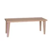 Banc Accolades - Rose Pâle -LES ENFANTS DU DESIGN Soldes banc rose pale paulette et sacha 1 1264x1234