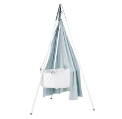 Berceau Suspendu Leander Avec Matelas Et Sangles - Blanc -LES ENFANTS DU DESIGN Soldes berceau blanc leander 4 1264x1234