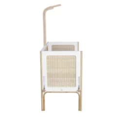 Berceau Cododo Cèdre Et Rotin Océania - Blanc 13 Berceau Cododo Cèdre Et Rotin Océania - Blanc -LES ENFANTS DU DESIGN Soldes berceau cododo oceania theo rotin 6 1264x1234