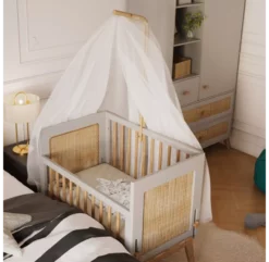 Berceau Cododo Cèdre Et Rotin Marélia - Lune -LES ENFANTS DU DESIGN Soldes berceau cododo rotin perle marelia theo 4 1264x1234