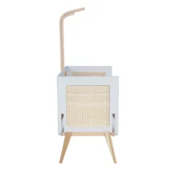 Berceau Cododo Cèdre Et Rotin Marélia - Lune -LES ENFANTS DU DESIGN Soldes berceau cododo rotin perle marelia theo 7 1264x1234