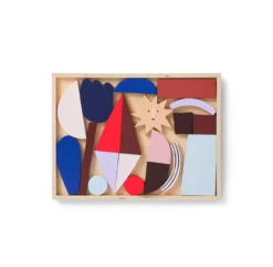 Ferm LIVING Jeu De Formes En Bois