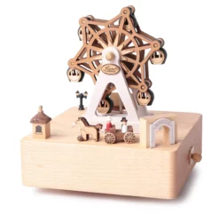 Boîte à Musique Grande Roue 7 Boîte à Musique Grande Roue -LES ENFANTS DU DESIGN Soldes boite a musique grande roue wooderful life music box 2 1264x1234
