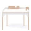 Bureau évolutif Brooklyn - Blanc/Bouleau -LES ENFANTS DU DESIGN Soldes bureau brooklyn bouleau oeuf nyc 1 1264x1234