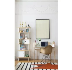 Bureau évolutif Brooklyn - Blanc/Bouleau -LES ENFANTS DU DESIGN Soldes bureau brooklyn bouleau oeuf nyc 6 1264x1234