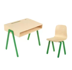 Bureau Et Chaise Enfant 2-6 Ans - Vert