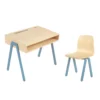 Bureau Et Chaise Enfant 2-6 Ans - Bleu -LES ENFANTS DU DESIGN Soldes bureau et chaise enfant in2wood bleu 0 1264x1234