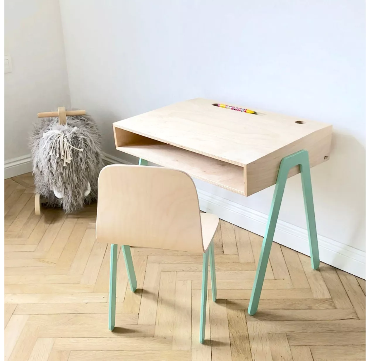 Chaise Enfant 2-6 Ans - Mint 4 Chaise Enfant 2-6 Ans - Mint – Image 2