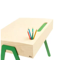 Bureau Et Chaise Enfant 2-6 Ans - Vert -LES ENFANTS DU DESIGN Soldes bureau et chaise enfant in2wood vert 1 1264x1234