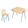 Bureau Et Chaise Junior 7-10 Ans - Bleu -LES ENFANTS DU DESIGN Soldes bureau junior et chaise in2wood bleu 0 1264x1234