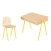 Bureau Et Chaise Junior 7-10 Ans - Jaune -LES ENFANTS DU DESIGN Soldes bureau junior et chaise in2wood jaune 0 1264x1234