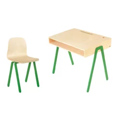 Bureau Et Chaise Junior 7-10 Ans - Vert