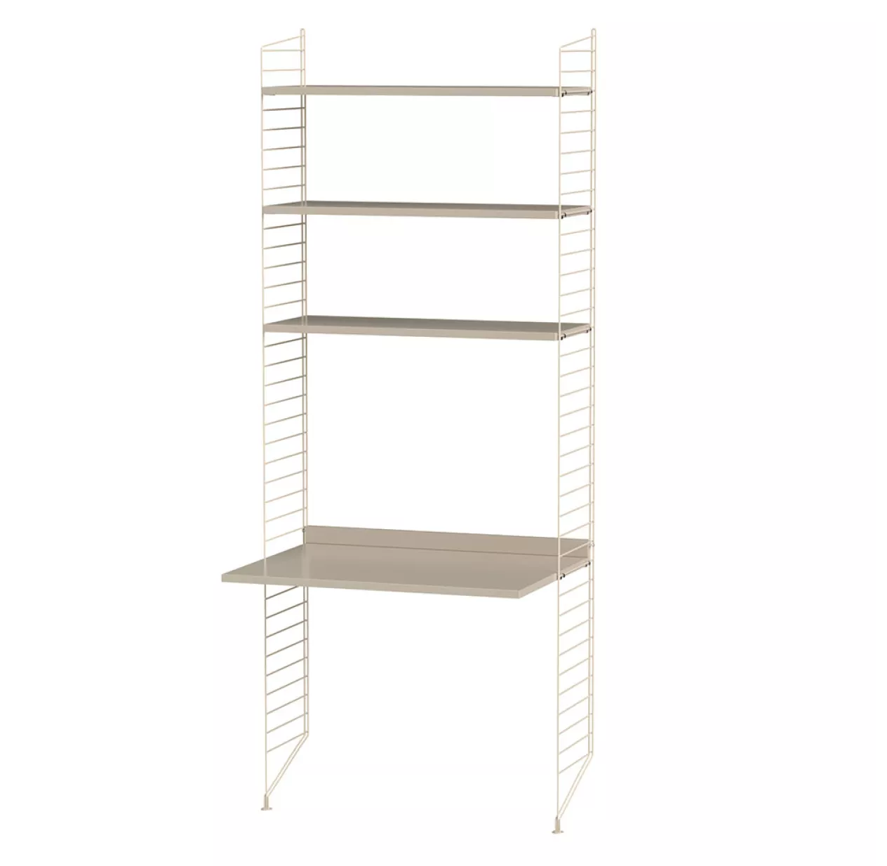 Bureau Mural évolutif - Beige 3 Bureau Mural évolutif - Beige