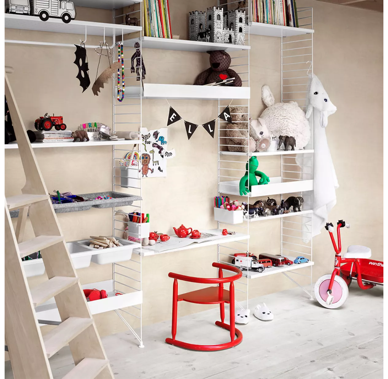 Bureau Mural évolutif - Blanc 4 Bureau Mural évolutif - Blanc – Image 2