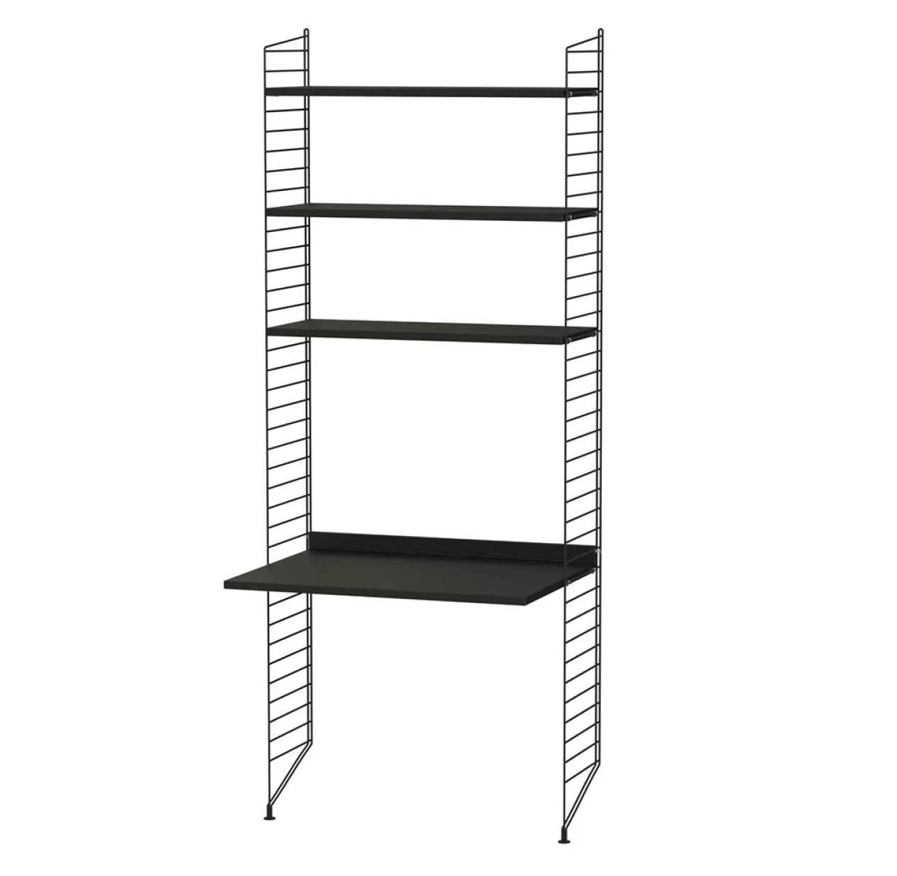 Bureau Mural évolutif - Noir 3 Bureau Mural évolutif - Noir