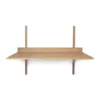 Ferm LIVING Bureau Mural Sector - Chêne/Laiton -LES ENFANTS DU DESIGN Soldes bureau sector chene laiton ferm living 1 1264x1234