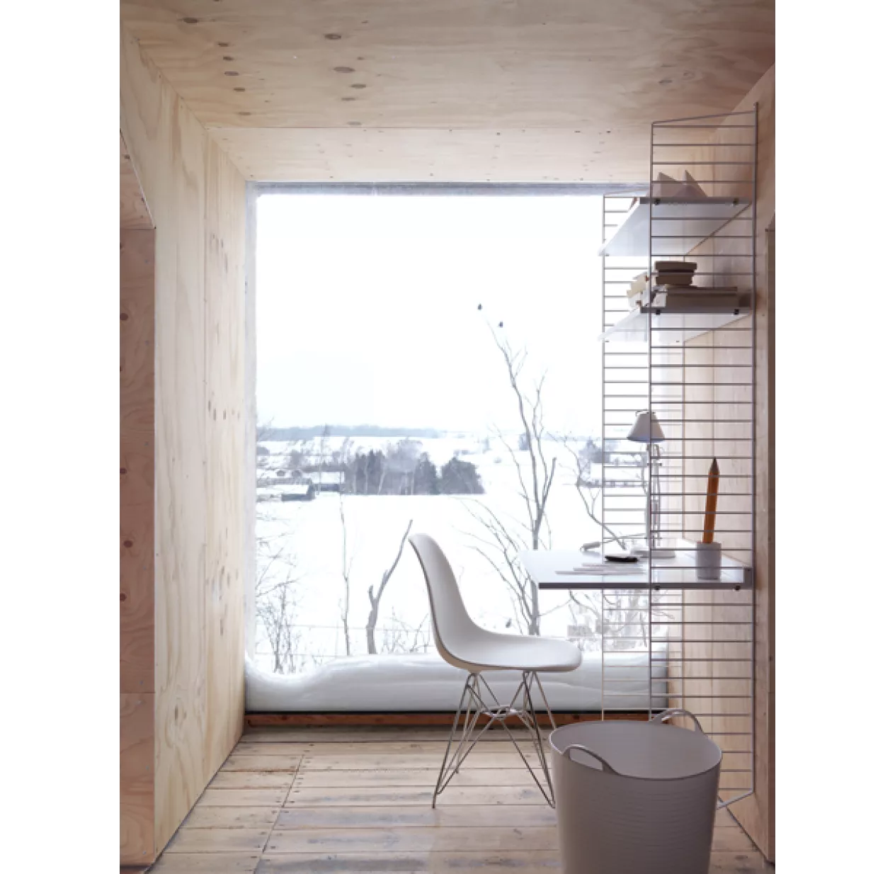 Bureau Mural évolutif - Blanc 6 Bureau Mural évolutif - Blanc – Image 4