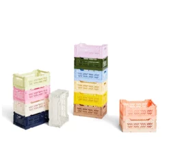 Hay Caisse Pliable Aykasa S - Bleu Clair -LES ENFANTS DU DESIGN Soldes caisse pliable empilable aykasa hay small bleu clair 3 1264x1234