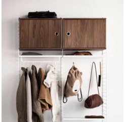 Caisson 1 Porte 58 X 30 Cm - Noyer