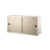 Caisson 2 Portes Coulissantes 78 Cm - Frêne 1 Caisson 2 Portes Coulissantes 78 Cm - Frêne -LES ENFANTS DU DESIGN Soldes caisson 2 portes 78x20 78x30 ash string 1 1264x1234